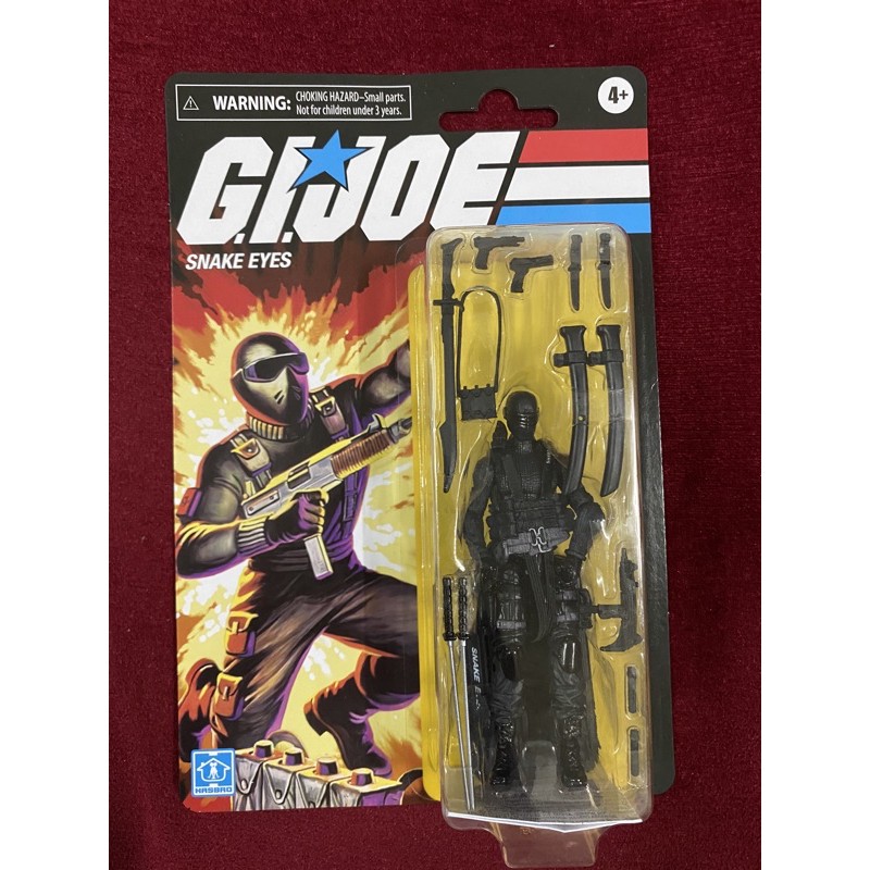 gi joe retro collection snake eyes