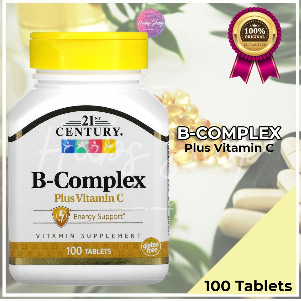21st Century B Complex Plus Vitamin C 100 Tablets Shopee Philippines