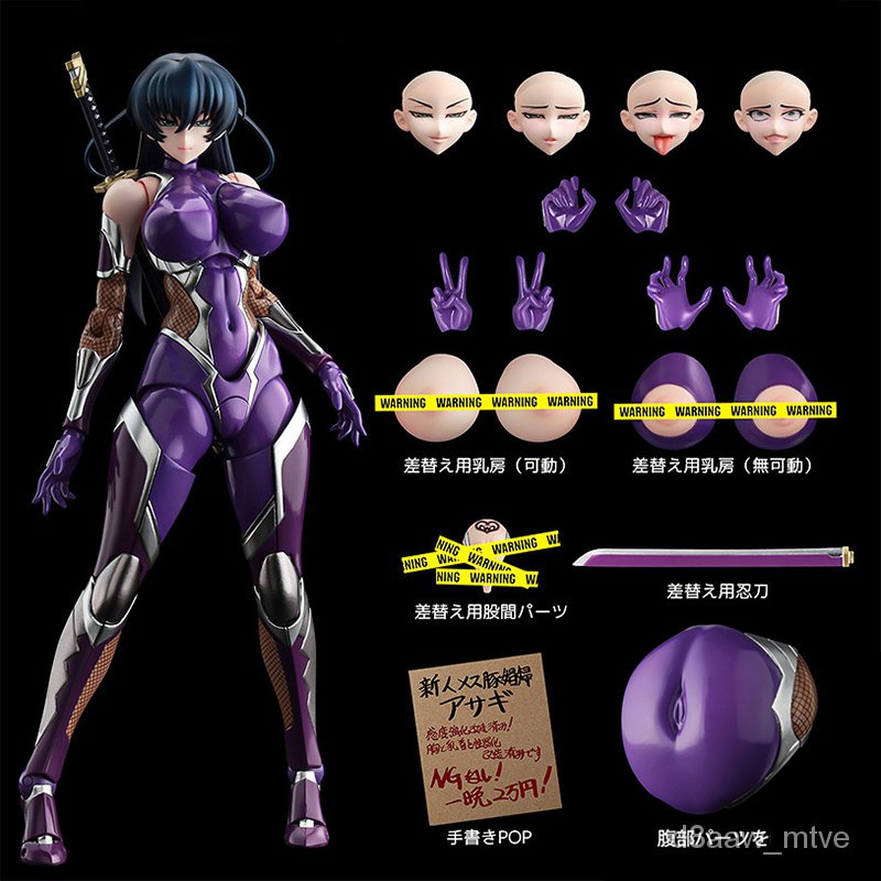 Anti Demon Ninja Asagi Hentai Action Figure Igawa Asagi Pvc Anime Sexy Figure Toy Model Dolls