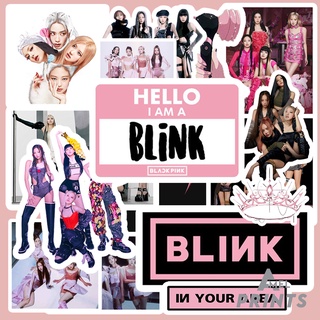 50 PCS 3 cm or 5 cm Blackpink Comeback Pink Venom Shut Down Girl Group Kpop Group Sticker Set
