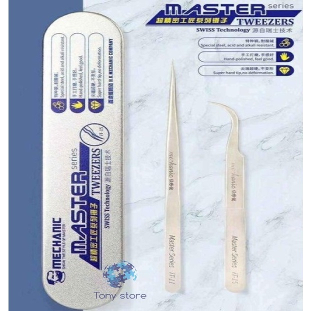 Pinset MECHANIC IT15 Ultraprecision Craftsman tweezers ORIGINAL
