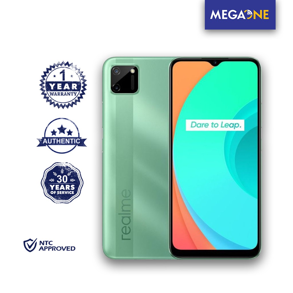 Realme C11 32GB ROM 2GB RAM(Mint Geen) Shopee Philippines