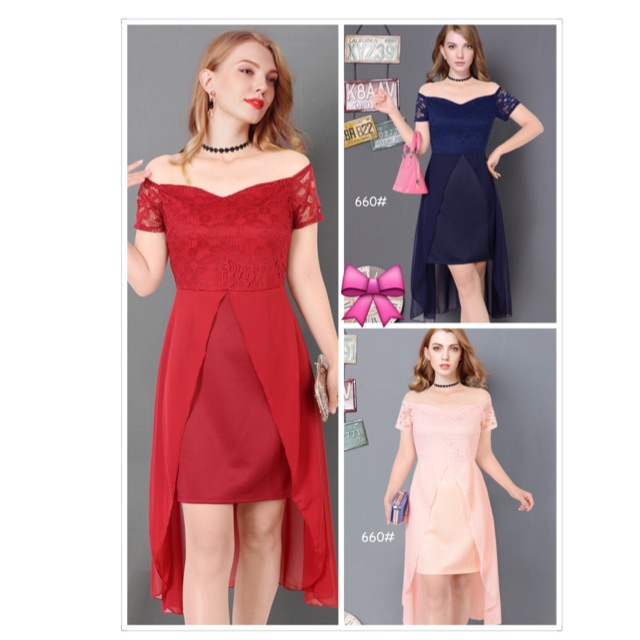 red casual dress for wedding