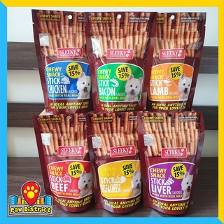 COD◘◎❀Limited Time Offer SLEEKY Stick Chewy Snack Stick Dog Treat 175g