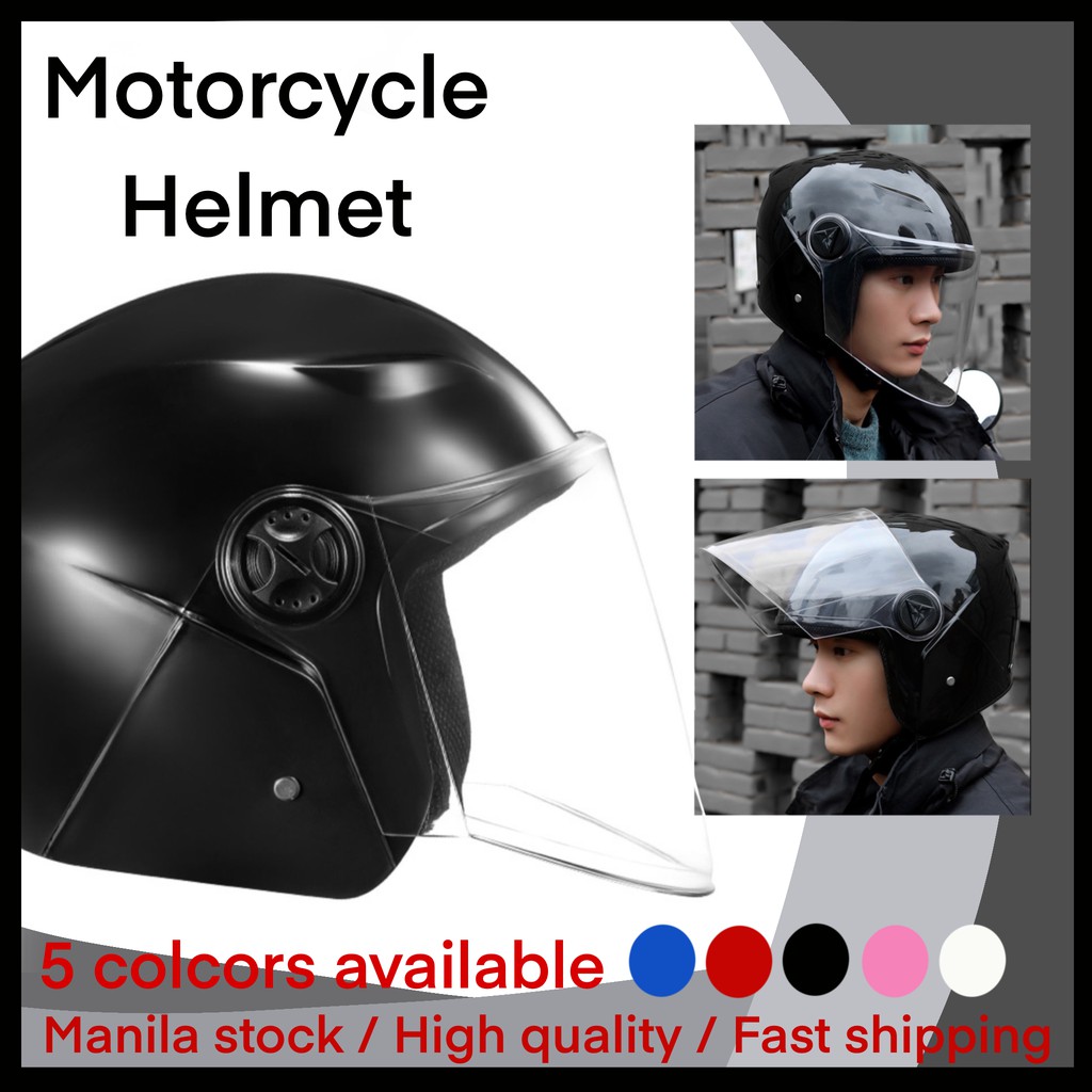 open face helmet accessories