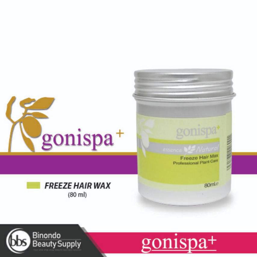 ORIGINAL Gonispa Hair Wax ORGANIC 80ml / OFFICIAL FLAGSHIP STORE