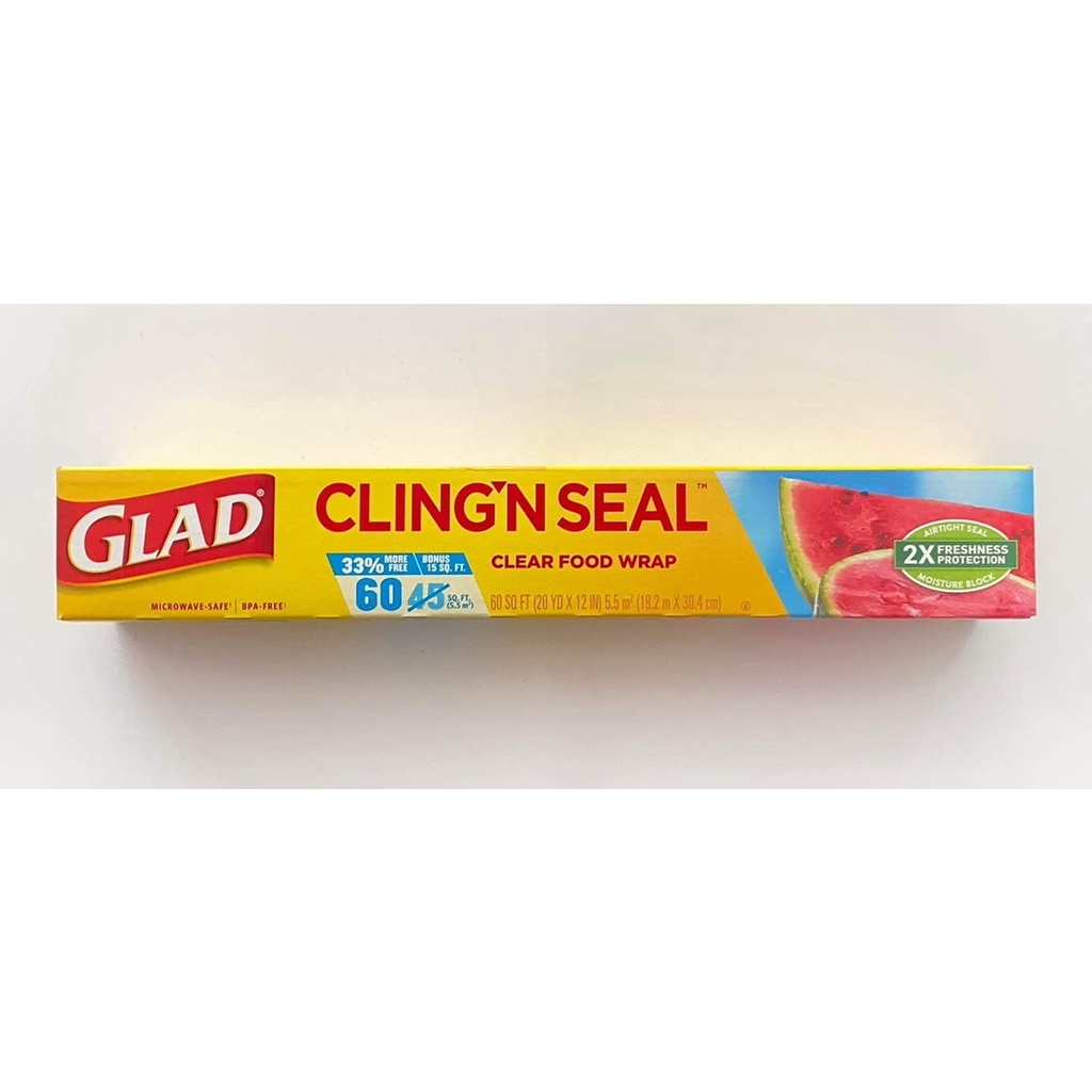 GLAD CLING’N SEAL Clear Food Wrap
