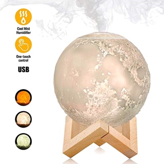 880ML Moon Aromatherapy Essential Oil Diffuser humidifier Humidifier with Essential oil Ultrasonic