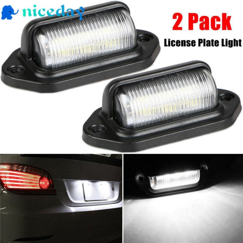truck number plate lights