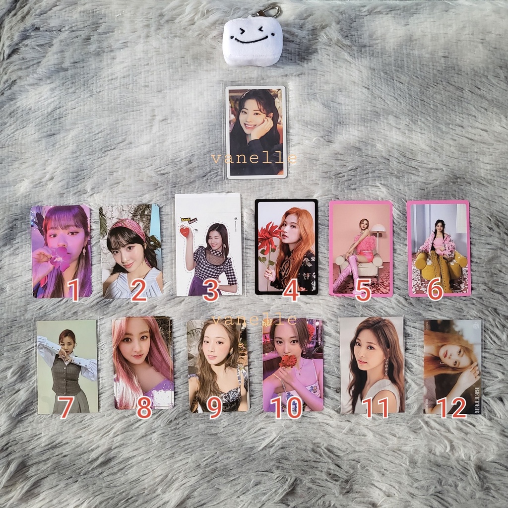 Twice Jeongyeon Momo Sana Jihyo And Tzuyu Photocards Shopee