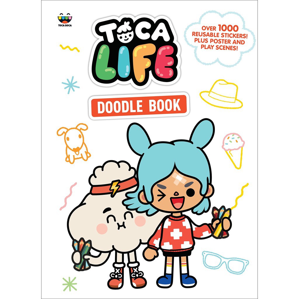 Book Import Toca Life Doodle Book (Toca Boca) Original Books