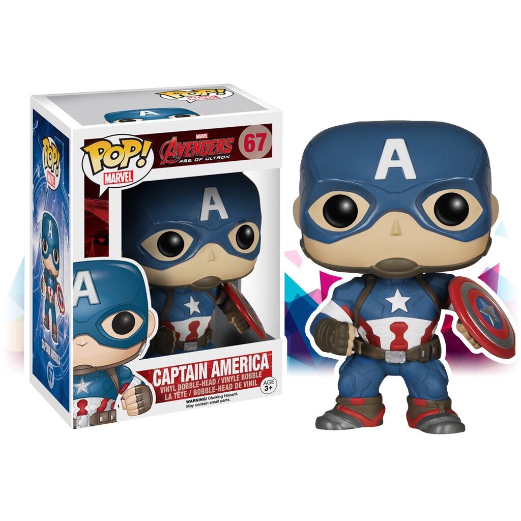 Captain America Bobble-Head Avengers Funko figure