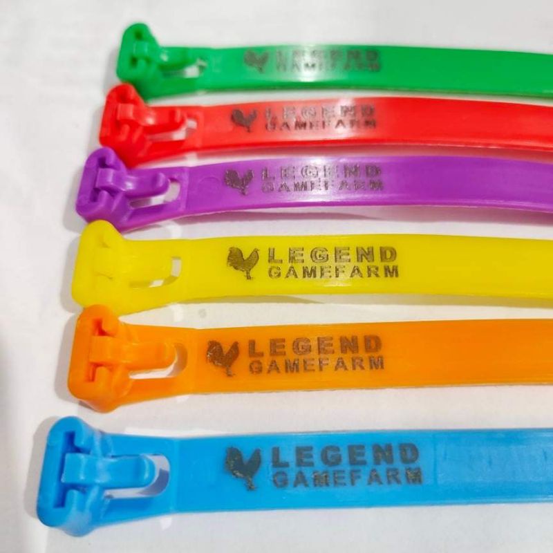 CUSTOMIZED LEGBAND CABLE TIE FOR GAMEFOWL POULTRY DUCK TURKEY PANABONG NA MANOK #4