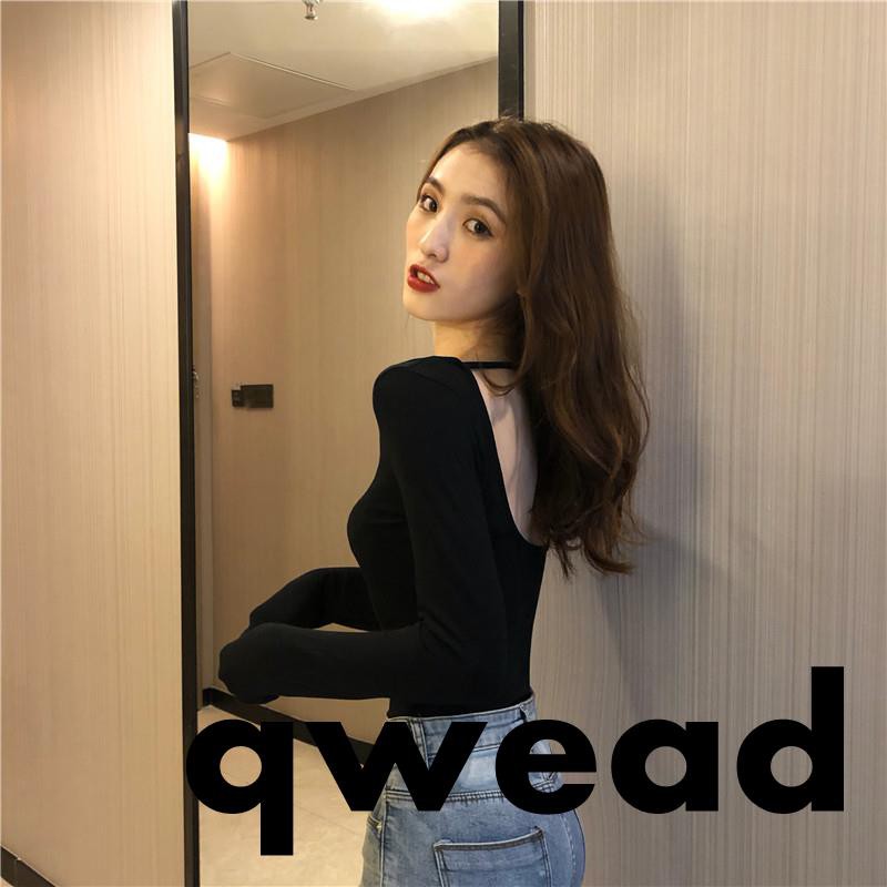 tight fitting black shirt