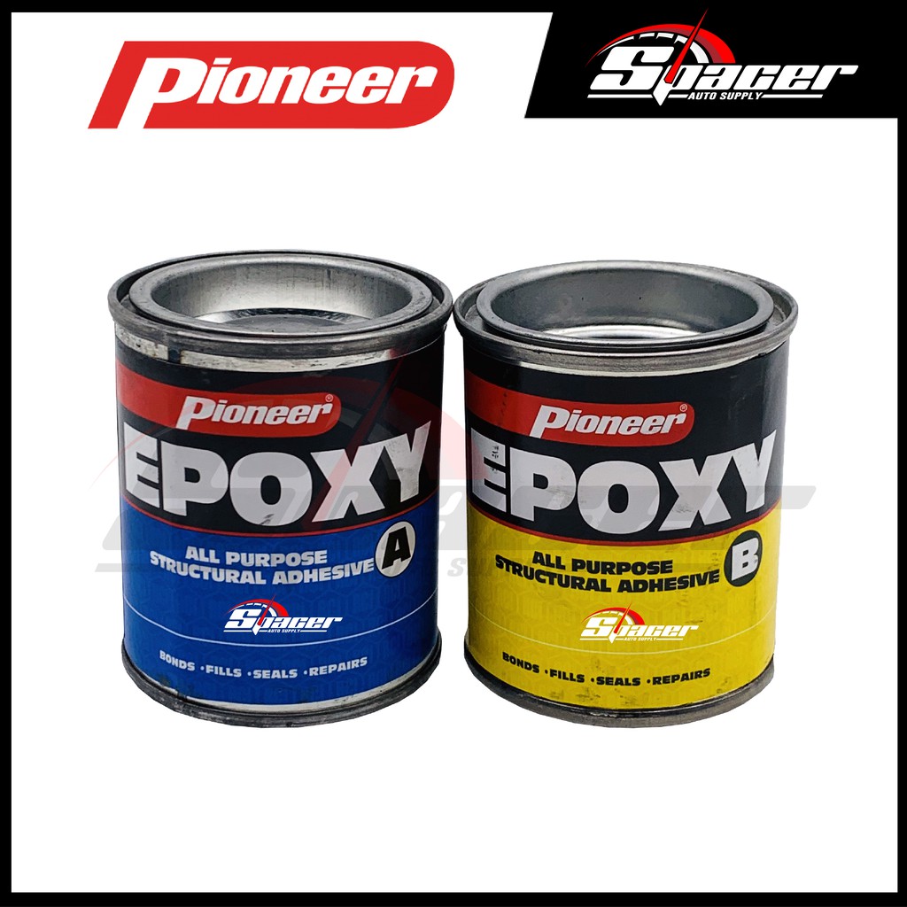 Pioneer All Purpose Epoxy Set A&B 1/8 Liter | Shopee Philippines