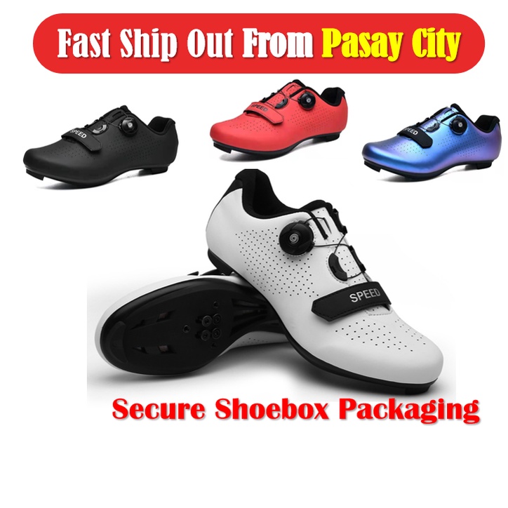 【Readystock inPH】Cycling Cleats Shoes Road Bike MTB Breathable Bicycle