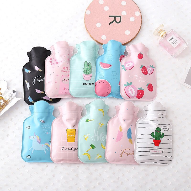 PVC Unicorn Cactus Feather Heating Pad Hot Warmer Compress Pack