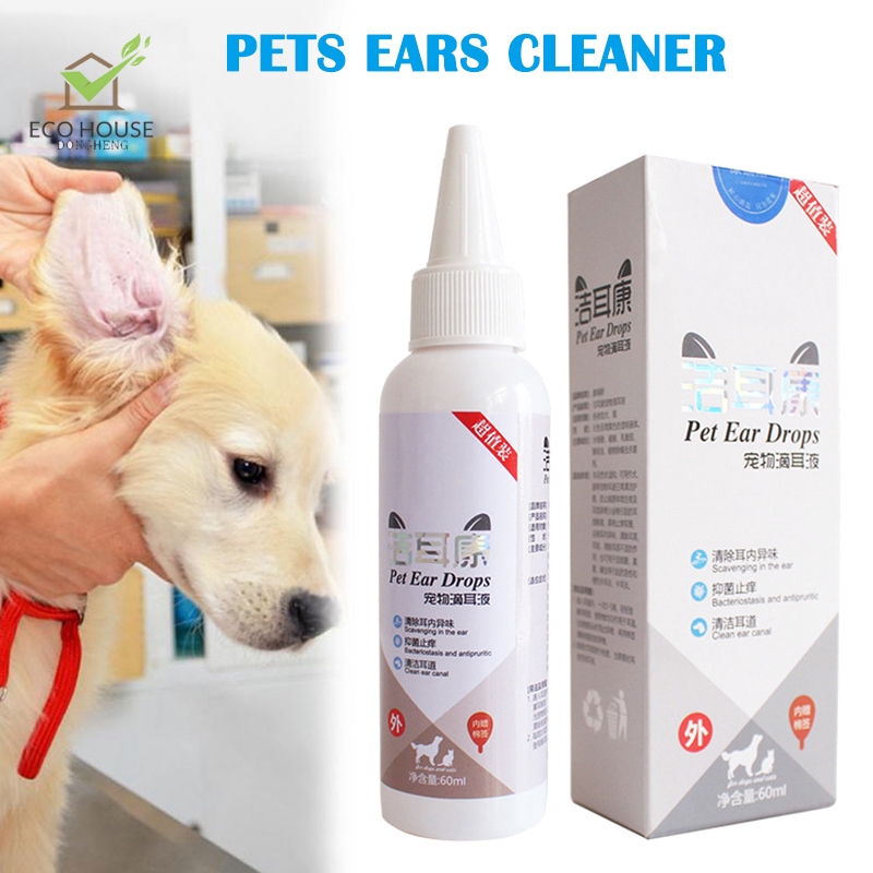 Flash sale Cats Dog Ear Cleaner Pet Ear Drops for Infections Control