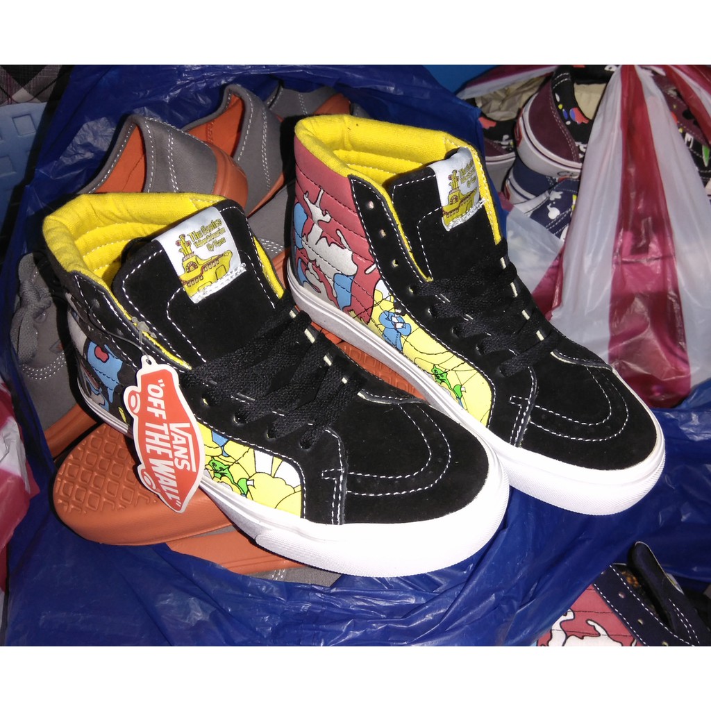 beatles vans shoes