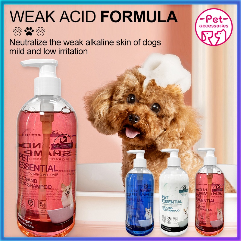 Dog and cat shampoo flea and tick shampoo 500ML Shopee Philippines