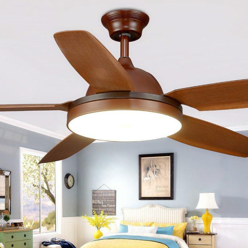 220v Ceiling Fan Light Home With Remote Control Fan Light