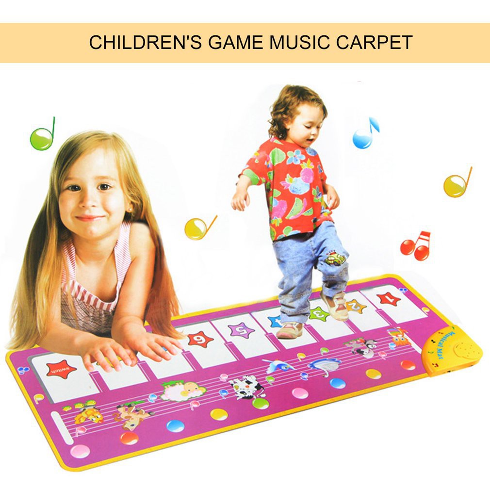 Children Multifunctional Music Game Carpet Music Blanket Piano