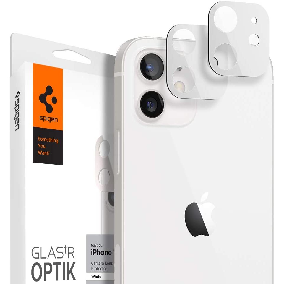 Spigen iPhone 12 Optik Lens Protector White (2Pack) Shopee Philippines
