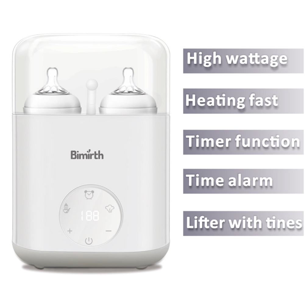 baby bottle warmer with timer