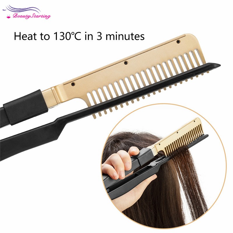 gold hot comb