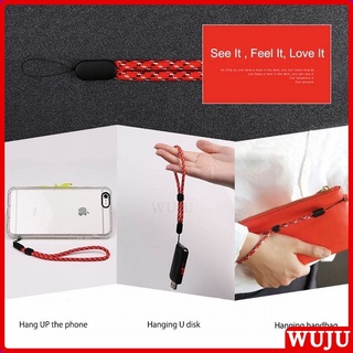 WUJU Wholesale/Adjustable Mobile Phone Case Lanyard Short Round Wrist Strap Digital Camera Flash Drive U Disk Bluetooth Keychain Anti-lost Sling #4