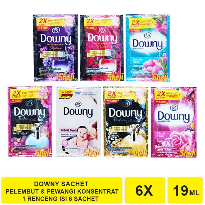 Downy SACHET 19ML Contents 6 Sachets (Packaging Rp. 1.000) Shopee