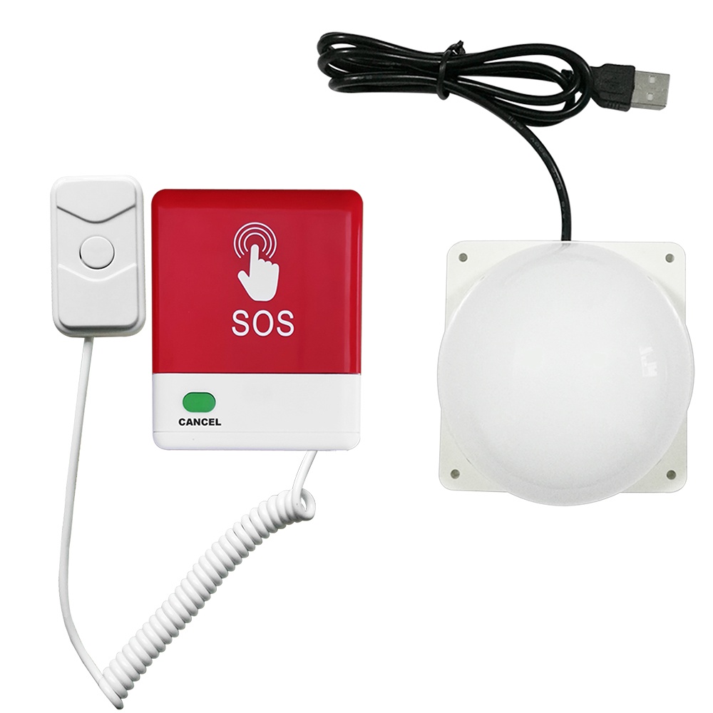 Caregiver Pagers Wireless Call Button System Nurse Call Bell for