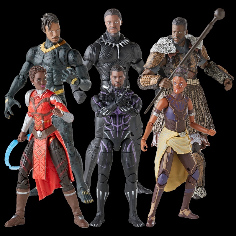 Original Hasbro Marvel Legends Legacy Collection Movie Black Panther ...