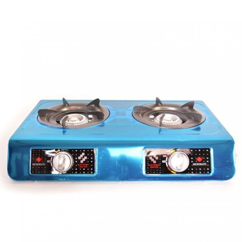STOVE Double Burner Gas Stove (Stainless) MGS600 MICROMATIC Shopee