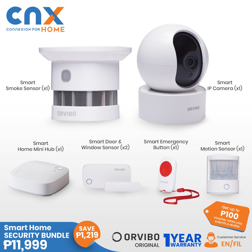 Orvibo Smart Home Security Bundle (Safeguard Your Home