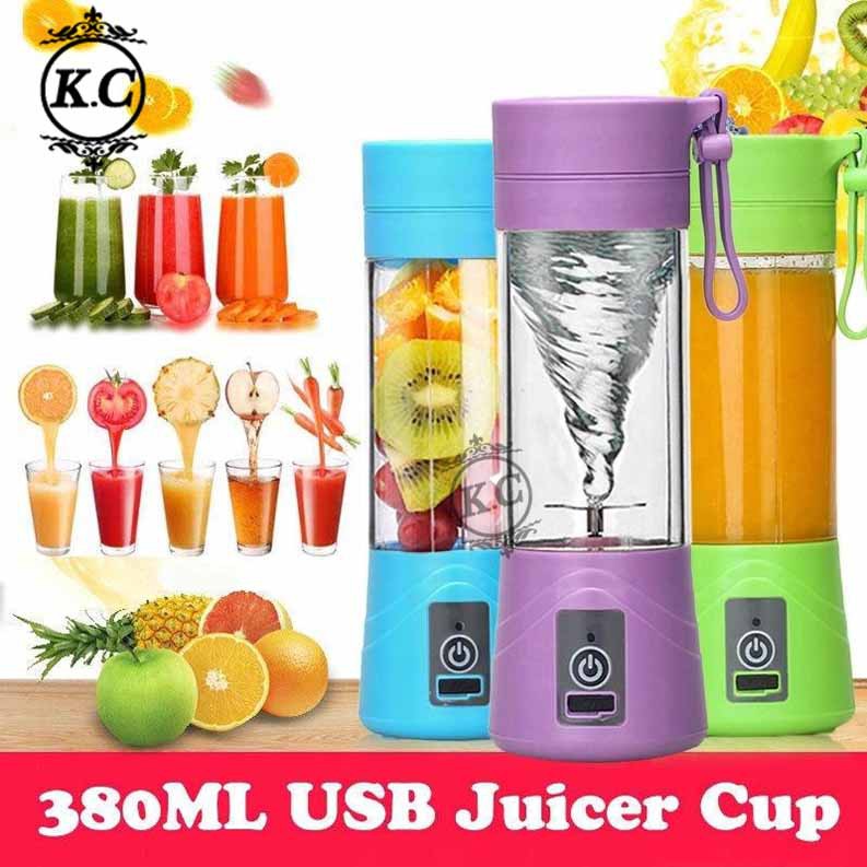 K.C☆Good Quality☆TV088 Portable Rechargeable Battery Juice Blender ...