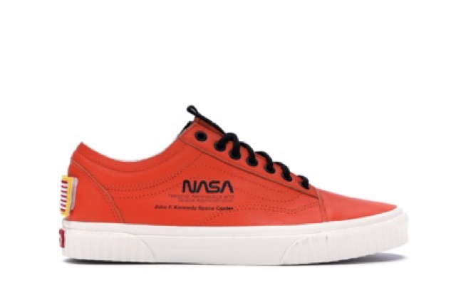 vans x nasa old skool orange