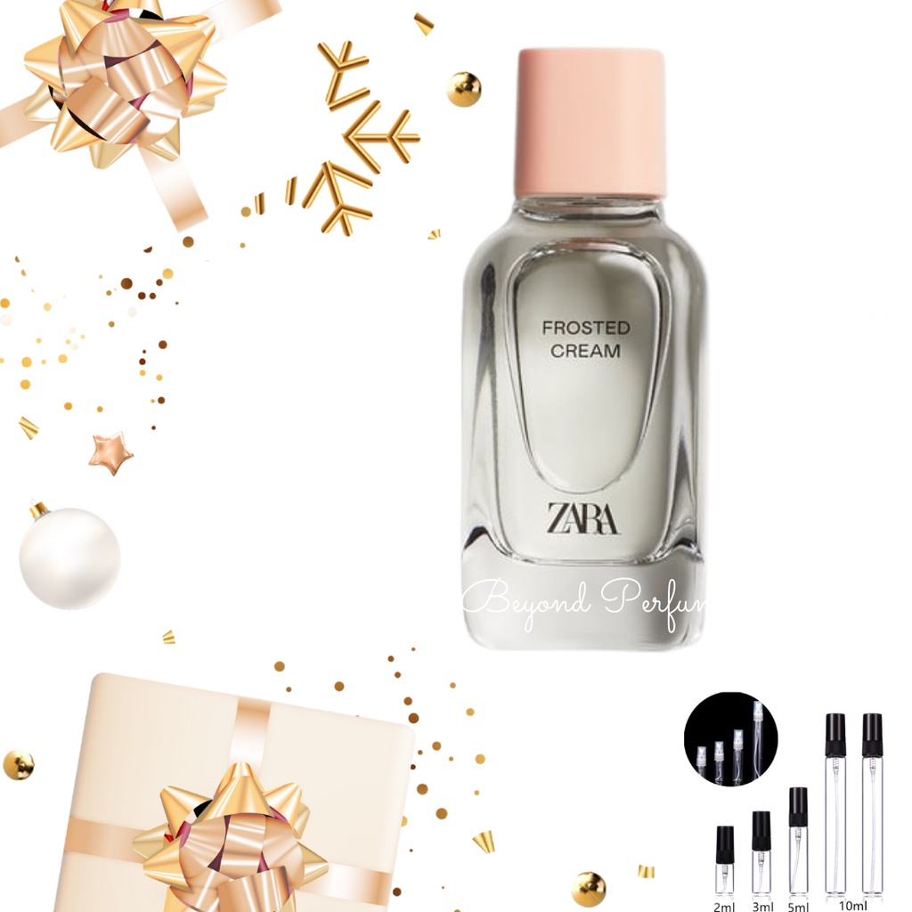 Zara Frosted Cream in 5ml/10ml perfume sample Montblanc Signature dupe