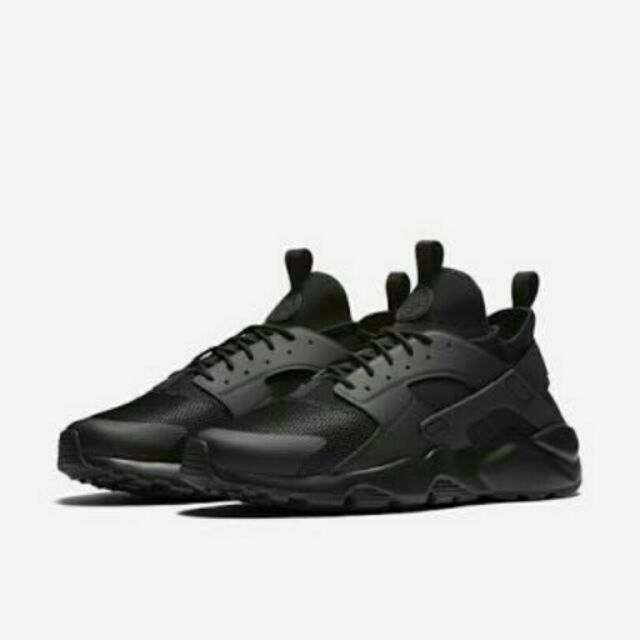 nike huarache all black