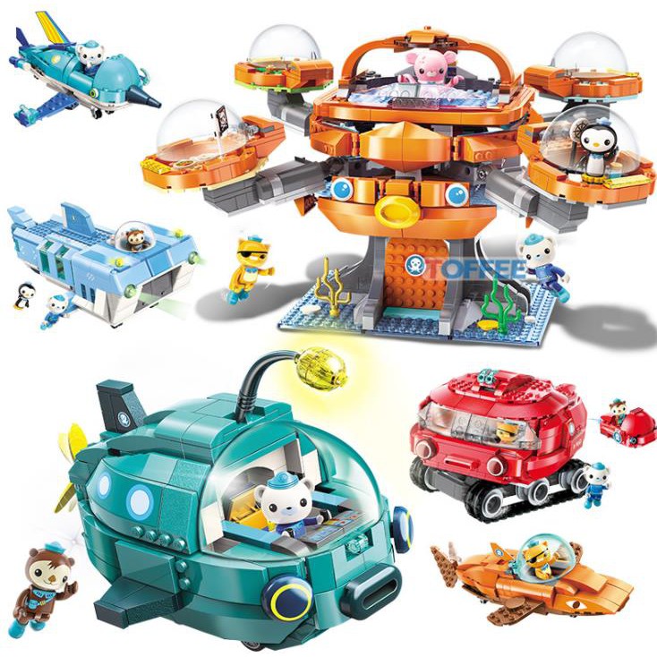 Enlighten Octonauts Octopus Playset Octopod Building Blocks Kids Sets Toys Compatible With Lego Shopee Philippines