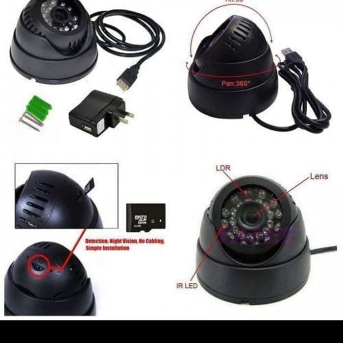 Portable CCTV MEMORY Camera CCTV Camera Use MEMORY CARD Shopee