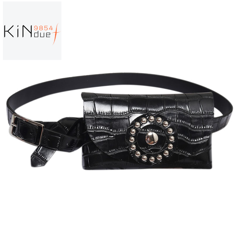 leather belt bag womens