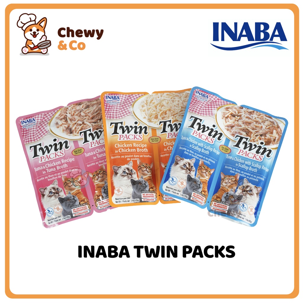 Inaba Twin Pack Wet Cat Food (40g x 2 Packs) Shopee Philippines