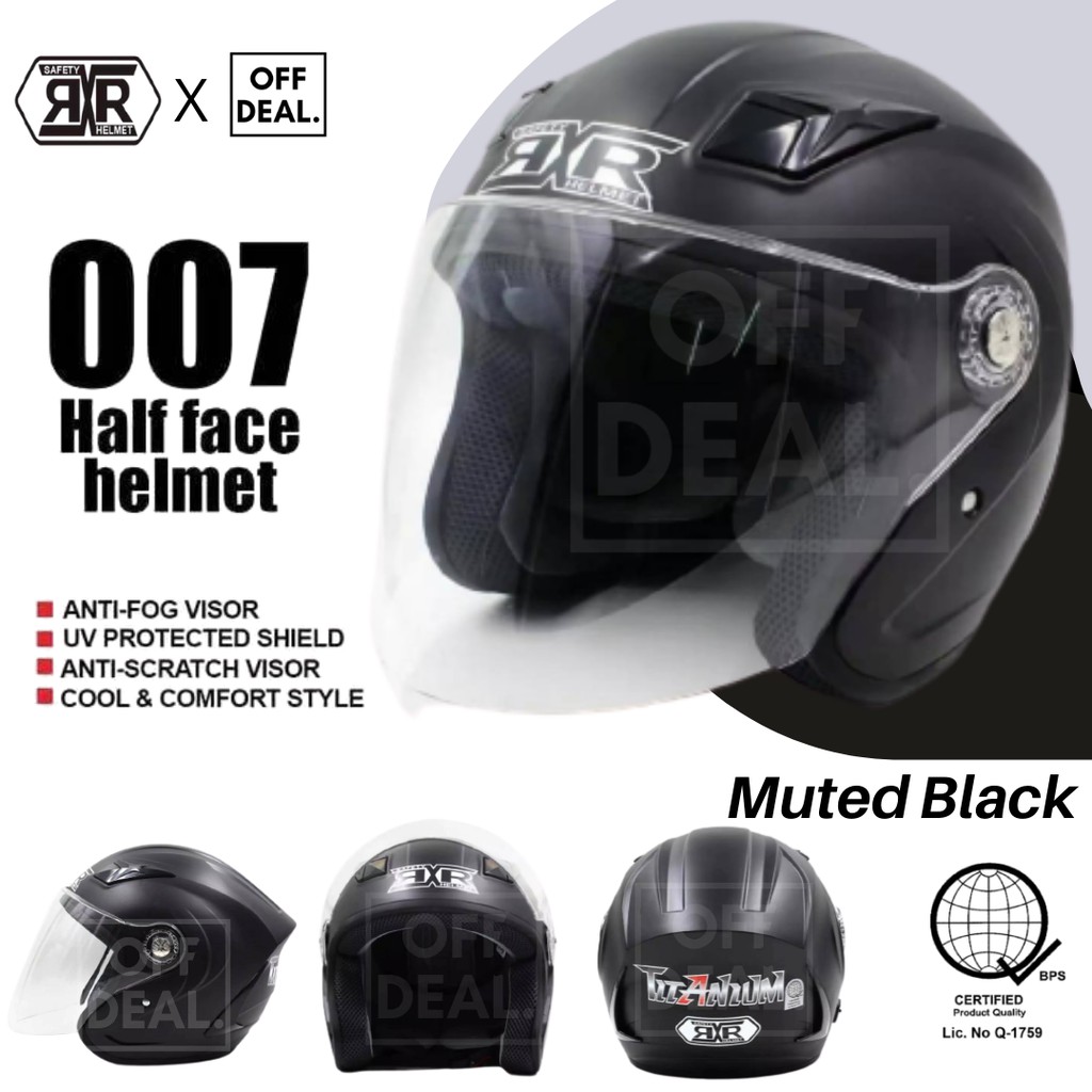 Helmet Accessories Motorcycle Half Face helmet Open Face (RXR) Helmets