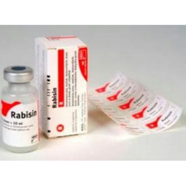 RABISIN Antirabies Vaccine Injection for Dogs and Cats Pets Shopee