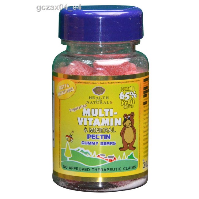 Health and Naturals Vegetarian Multivitamin & Mineral Pectin Gummy