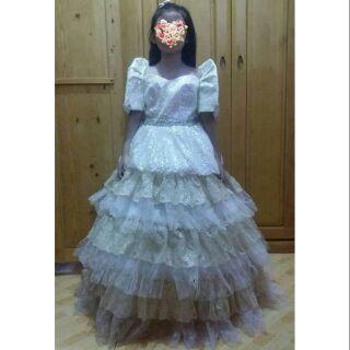 filipiniana balloon gown