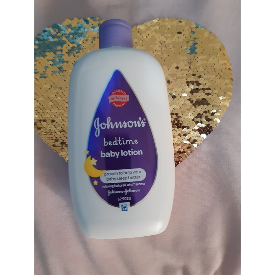 johnson's night time lotion