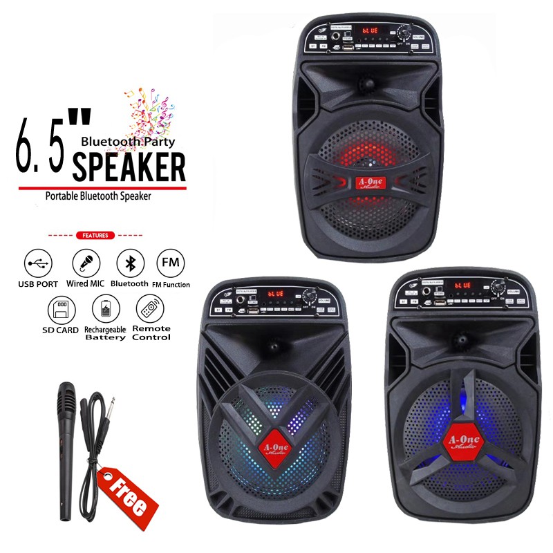 bluetooth speaker with mic input