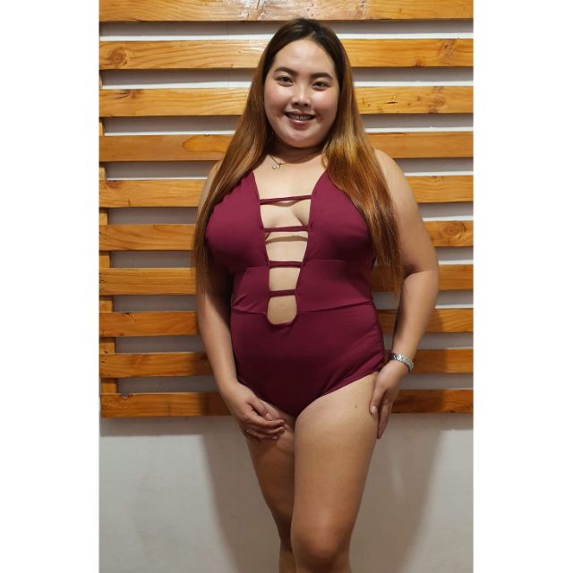 shopee plus size swimwear